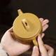 Zanghutianxia small capacity Yixing purple clay teapot pure hand carved Kung Fu tea set raw ore golden section mud teapot large mouth Han tile Han tile