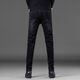 Aemape American Apple High-End Jeans Slim gerade Sommer Dünner elastischer kleiner Füße lässige lange Hosen Männer 1048 Schwarze reguläre Größe 30 Taillenumfang 2 Fuß 3 Geeignet für 110-120 Jin [Jin ist 0,5 kg]
