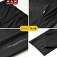 
Fat big-size casual trousers for men's ice silk quick-drying sports loose straight pants for fatty breathable plus fat plus thin men's pants 6621 style/black 8XL Recommended weight 250-270