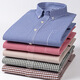 Yunting New Pure Cotton Plaid Shirt Herren-Langarm-Modegeschäft Casual Atmable-Hemd Britisch-Style 18-687 3xl/43