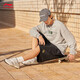 Li Ning Sports Shorts Мужские весенние и летние бег двойной логотип вышитый твердый цвет короткие спортивные штаны AKSU699