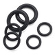 Jinggong (JINGGONG) nitrile rubber o-ring sealing ring o-shaped rubber ring oil seal sealing ring waterproof and high temperature resistant black gasket outer diameter 16*wire diameter 2.4 (50 pieces)