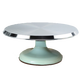 Fengshang cake turntable household decorating turntable turntable aluminum alloy 8 inches commercial rotating baking mold anti-slip cake turntable 25cm sky blue