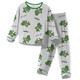 Modal Boys Pyjamas Spring and Automne Modal Children's Long à manches longues Mine de taille moyenne pour enfants pour garçons pour garçons 2024 Nouveau automne 2M - PROS-12158 8 Tailles (100-110) CM