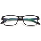 Aojies Myopia-Brille Herren-Vollrahmen haben ein gewisses Maß an ultraleuchter Kombination mit Myopia-Brillen 100 150 200 300 500 Grad Student Lens Refractive Index 1.61 (dünn) benutzerdefinierte andere Grad (einschließlich Spiegelbox-Spiegeltuch).