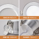 OPPLE LED downlight 3W ultra-thin living room ceiling lamp aisle embedded hole lamp bull's eye lamp warm white light sand silver opening 7-8.5 cm [aluminum version]