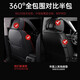 Toyota Rayon Cover Sea Sea SEAT TOTRY INDIGADA 1424 Dual Motor especial CUBIERTA ESPECIAL DE CAR COTO FURAS TEMPRESAS UNIVERSAL DE SEATO PURO NEGRO - CINCO ASIENTOS TODO LO CUERO INCLUSIVO - EDICIÓN ESTANA
