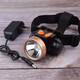 Humian headlamp led strong light long-range lithium battery rechargeable outdoor night riding fishing head-mounted miner's lamp high brightness flashlight lithium battery + two-speed dimming charging 10000k