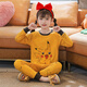Disney (Disney) Girls-Entwickler warme Unterwäsche Set Kinderpyjamas Herbst Winter Girls Herbsthosen Herbsthosen verdickter Basishemd LDE1416 Yugui Hundemädchen 170 Größe 16 [140 cm/50-60jin [Jin gleich 0,5 kg]]
