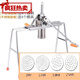 Yong Huan Household Noodle Machine, Manual Noodle Machine, Noodle Press, Stainless Steel Noodle Machine, Thickened Double Bearing Model + Stainless Steel Barrel + 4 Grinding Tools