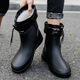 Xlzt Bottes de pluie à quatre saisons pour hommes Léger non glissa-tube à tube de pêche chaussures de pêche à bouche à cravate