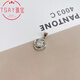 DL 1998 Fat Donglai same style pt950 platinum pendant women's necklace single pendant without chain 18kl platinum clavicle chain windmill four-leaf clover