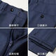 Pier Cardin Light Luxury Traje formal de traje de tres piezas de tres piezas Traje informal de negocios Spring and Summer Groom Vestido de boda Knited Navy (traje + pantalones + chaleco + camisa blanca) 3xl (165-180Jin [Jin equivale a 0.5 kg])