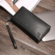 Red Valley Hands Hands Top Layer Cow Hide's Men's Cutch's Men's Long Wallet Men's Clip Box Boad Box d'anniversaire Cadeau