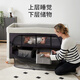 Sweeby Baby Cot Cot Multifunktionales Kinderbett Spleiß großes Bett faltbares mobiles Babybett Ultimate Version 丨 Hängensack + Windel Tisch + Mückennetz + Kokosnusspalme