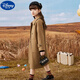
Disney girls' woolen coat plus cotton children's woolen coat mid-length autumn and winter new style big children's fashionable girl college style milk tea color cotton style 120 size height 110-115cm Age 5-6 years old