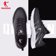 Jordan QIAODAN sneakers for men, leather surface, water-repellent running shoes, comfortable and lightweight running shoes for men