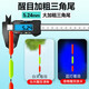 Xiaofengxian L-NF01/02/03 Itinerary crucian carp, grass, bream, triangular fish float set bold and eye-catching float fishing gear