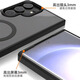 True Guard [Skin Sensory Magnetic Attraction] Applicable à Apple Samsung S24 Ultra Mobile Case S24 Ultra Protective Case Magsafe Magnetic Attraction Anti-Fall Skin Matte-Transparent Shell Friendly Friendly
