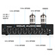 DOUK AUDIO T8 PRO 发烧级胆机前级平衡输入输出EQ多频段调节增益电子管功放前置放大器胆前级 黑色