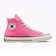 匡威（Converse）官方 1970S男女高帮帆布鞋芭比粉多巴胺粉色172678C 172678C 36.5