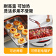 Cuidahuang dumpling box 304 stainless steel crisper refrigerator storage box large capacity dumpling wonton box 3200ml