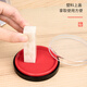 
Deli [super hot product] Deli 82mm round financial quick dry printing platform seal clear mark Financial supplies Office supplies Red 9863ES