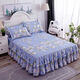 Baomei (BAOMEI) bed skirt single piece bed sheet bedspread Simmons anti-slip protective cover double-sided bedding bed skirt 1-Spring Breeze Dream 120*200 bed skirt single piece