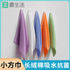 The most youthful square towel Xinjiang Awati long-staple cotton antibacterial pure cotton absorbs water and does not shed lint sealed children's face wash towel blue one pack 34*34 cm 52g square towel small size