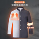Ropa de trabajo de chef de Beiji en invernal mangas largas más aterciopele logo impreso hotel de hotel