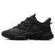 ADIDAS (Adidas) Clover Men's Shoes Spring New Ozweego Retro Daddy Shoes Mesh Sports and Leisure Shoes Gy9926 Negro 41