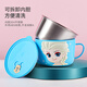Junxin Children's Tableware Tableware Tableware Set Baby Supplementary Food Bowl Baby Bowl Fork Spoon Training Chopsticks Milk Cup Set Minnie Powder 4-piece Set