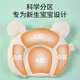 Nanjiren Baby Shaping Pillow Newborn U-shaped Pillow Color Cotton 0-1 Years Old Nap Pillow Khaki