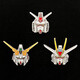LEMIAO Gundam Robot Mobile Suit Brooch New Trendy Personality Cute Japanese Badge Cartoon Pin Couple Accessories 2# Unicorn A24-209