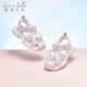 DAVE&BELLA Hello Kitty co-branded girls' sandals soft sole children's shoes toddler shoes summer new children's shoes pink size 22