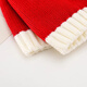 Domeiyi Christmas hat Christmas decoration Christmas headdress Santa Claus children adult dress knitted hat