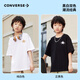 Converse匡威儿童装男童夏季新款中大童女童休闲T恤CNVN-TE-F723 正黑色 90 /52 【建议身高86-92cm】