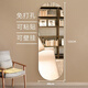 Anerya Spiegel Wandmontierter selbstklebender Ganzkörperspiegel ohne Stanze Dressing Spiegel Wandmontiertes Schlafzimmer Home Sight Mirror