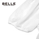 Belle children's clothing children's dress summer new little girl princess shoes baby skirt white sweet pullover dress white 130