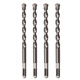 Cire Worx Impact Drill Wax Wu388 Bit de perceuse à marteau électrique poignée ronde SDS Poignée carrée en béton punché à travers la poignée ronde murale 6210 mm cire