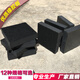 High elastic rubber pad thickened shock-absorbing pad water pump sound insulation pad rubber shock-absorbing pad block shock-proof pad 500mm*500mm*1 cm
