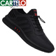 
CARTELO men's shoes summer trendy shoes 2025 versatile men's hiking sports shoes casual breathable mesh leather shoes men's net black 9851 black 41