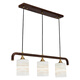 Cobre Heart Woody NUEVO CANDELIER CHINA DE MADERA DE MADERA SOLD CAMBAJA DEL RESTAURANTE NEGRO DEL RESTAURANTE NEGRO DEL RESTAURADOR NEGRO Lámpara de sala de estar de estilo chino simple y atmosférica J9713-3 Cabeza