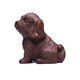 Yuehu Mingqing Yixing purple sand tea pet cute dog ornaments handmade can raise tea tray accessories tea play hair pulling and wealth making puppy