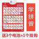 Keba multiplication formula table hanging chart big characters, elementary school students' formula table wall stickers audio chart to make sound multiplication and division teaching aids, stroke radicals