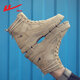 
Warrior men's shoes summer breathable 2025 new mountaineering Martin boots non-slip camping labor protection high-top canvas work shoes khaki 42