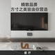 NVC Electrician switch socket four-position five-hole socket 118 type concealed 20-hole socket gray