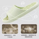 DFBK Japanisches Handwerk Anti-Rutsch-Anti-Fall-Hausschuhe für ältere Menschen im Bad, mittleren und älteren Menschen erhalten Home-Geruch und geben den Eltern nicht. Verbesserte Version Green [Strong Grip Wear-Resistant Anti Slip] 38-39 [geeignet für 37-38 Größen]
