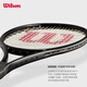 Wilson Tennis Racket Noir Black Series Black Shot Full Carbon Tennis Star Player Professional Single Shot Noir Blade100L 285G 1421 Lix Wave Hard Line [Veuillez noter le nombre de livres de traction]