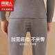 Nanjiren autumn clothes and long pants for men and women slim pure cotton thermal underwear men's autumn and winter suits cotton sweaters men's underwear and linen pants